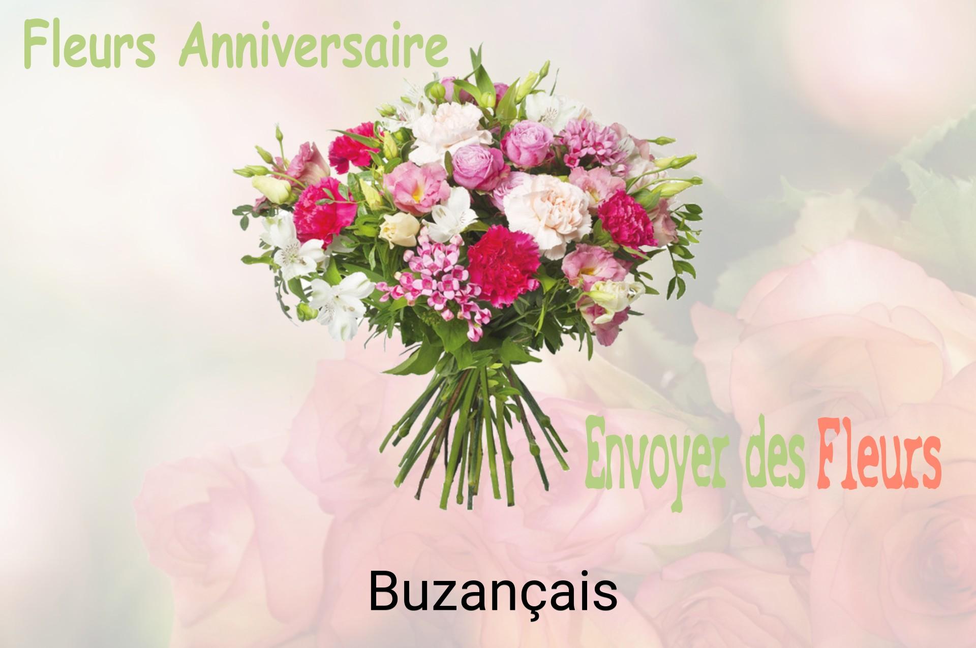 Bouquet de fleurs d’anniversaire livré à Buzançais